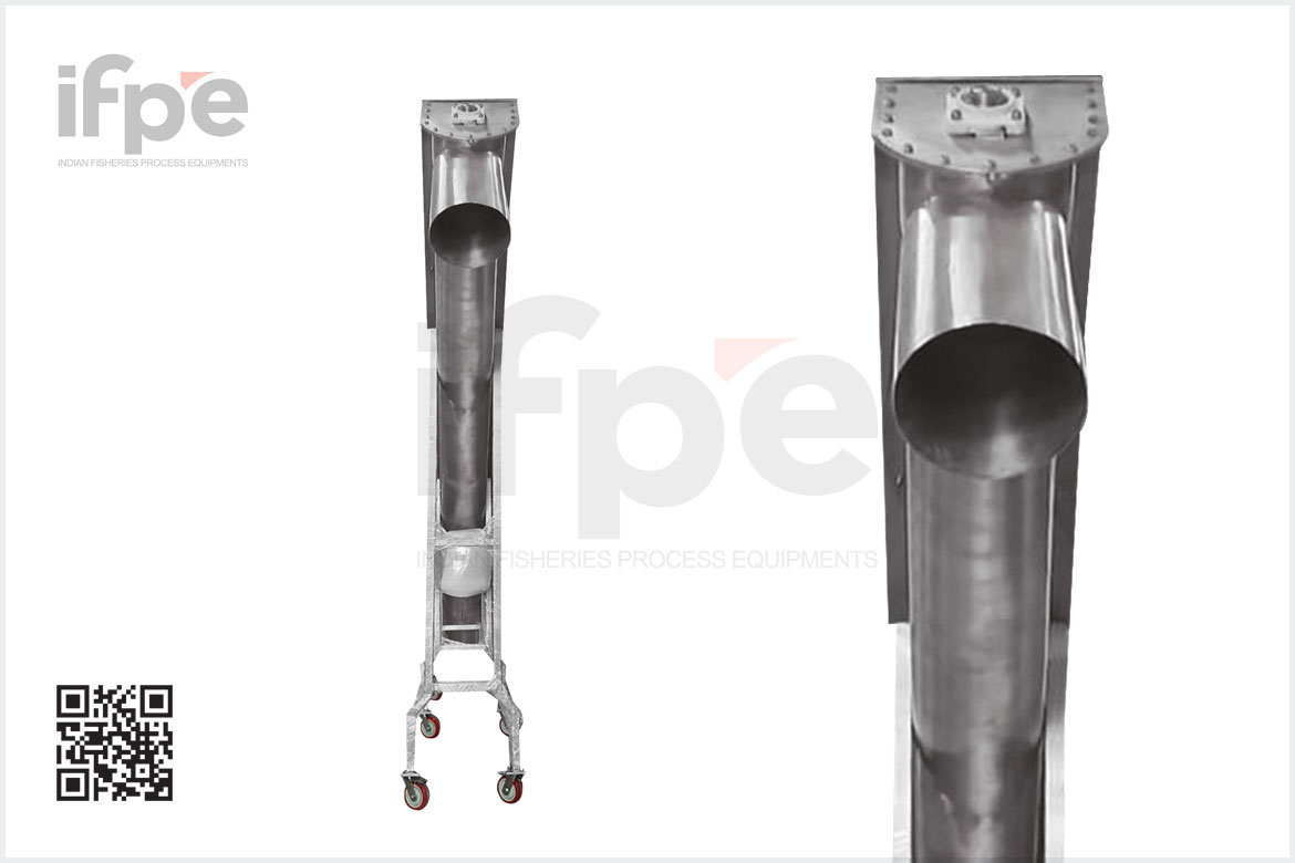 Shrimp Head Waste Discharge Conveyor